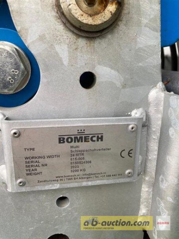 Sonstige Gülletechnik & Dungtechnik типа Bomech SCHLEPPSCHUHVERTEILER BOMECH, Gebrauchtmaschine в Grimma (Фотография 5)