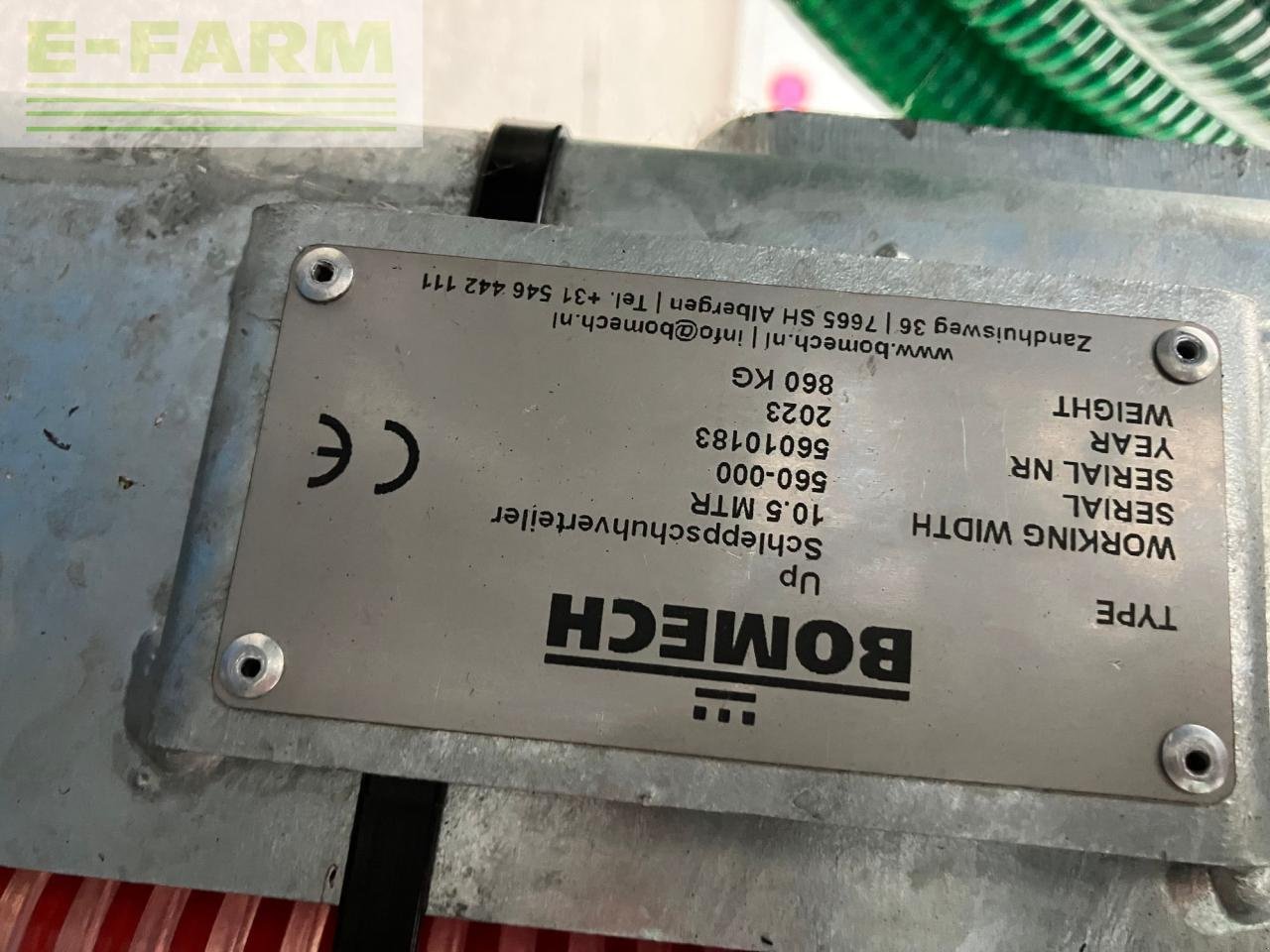 Sonstige Gülletechnik & Dungtechnik типа Bomech UP 10,5 Schleppschuhverteiler, Gebrauchtmaschine в REDLHAM (Фотография 11)