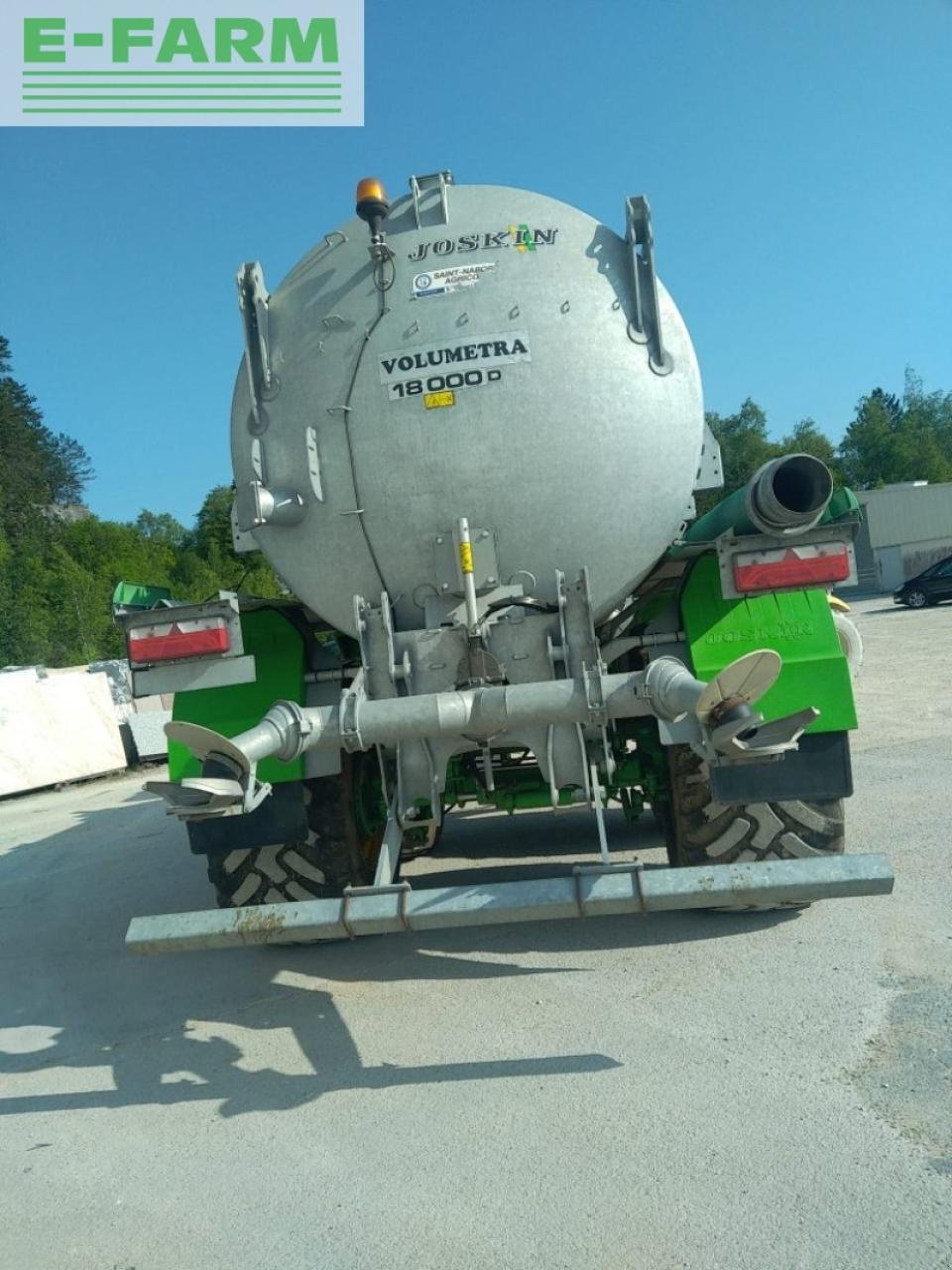 Sonstige Gülletechnik & Dungtechnik des Typs Joskin volumetra 1800, Gebrauchtmaschine in CHAUVONCOURT (Bild 4)
