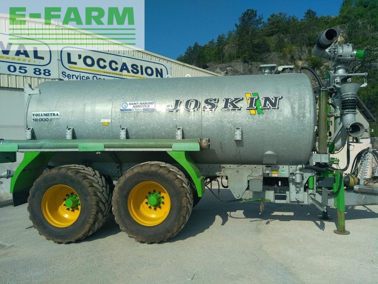 Sonstige Gülletechnik & Dungtechnik des Typs Joskin volumetra 1800, Gebrauchtmaschine in CHAUVONCOURT (Bild 7)