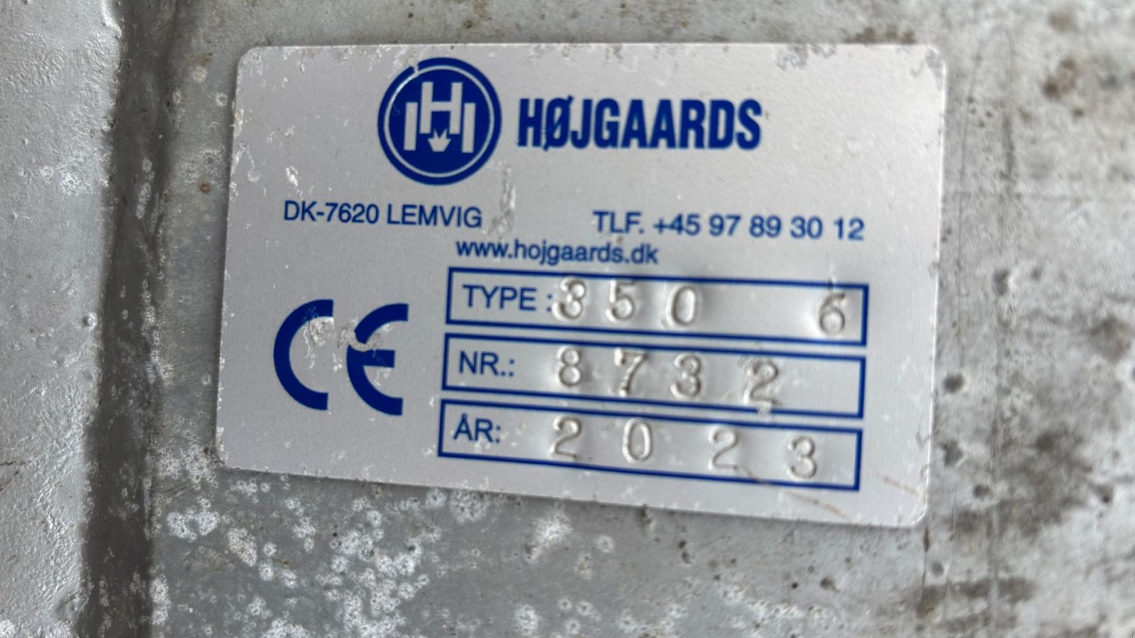 Sonstige Gülletechnik & Dungtechnik tip Sonstige Gyllepumpe Traktorpumpe 350 / 6, Gebrauchtmaschine in Holstebro (Poză 2)