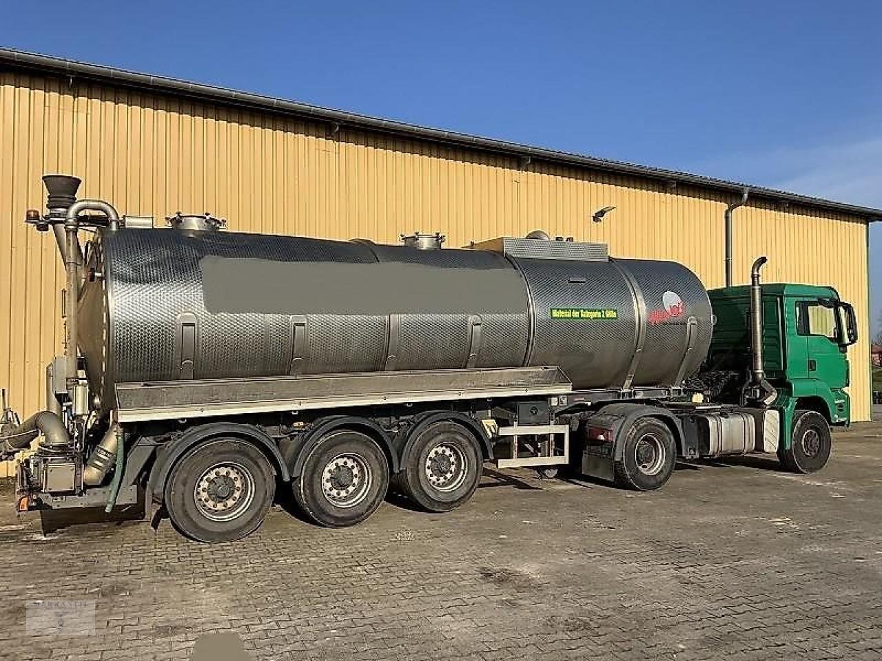 Sonstige Gülletechnik & Dungtechnik of the type Wienhoff MAN TGS 19.360 4x4 mit Wienhoff 3-Achs Tanksattelauflieger, Gebrauchtmaschine in Pragsdorf (Picture 4)