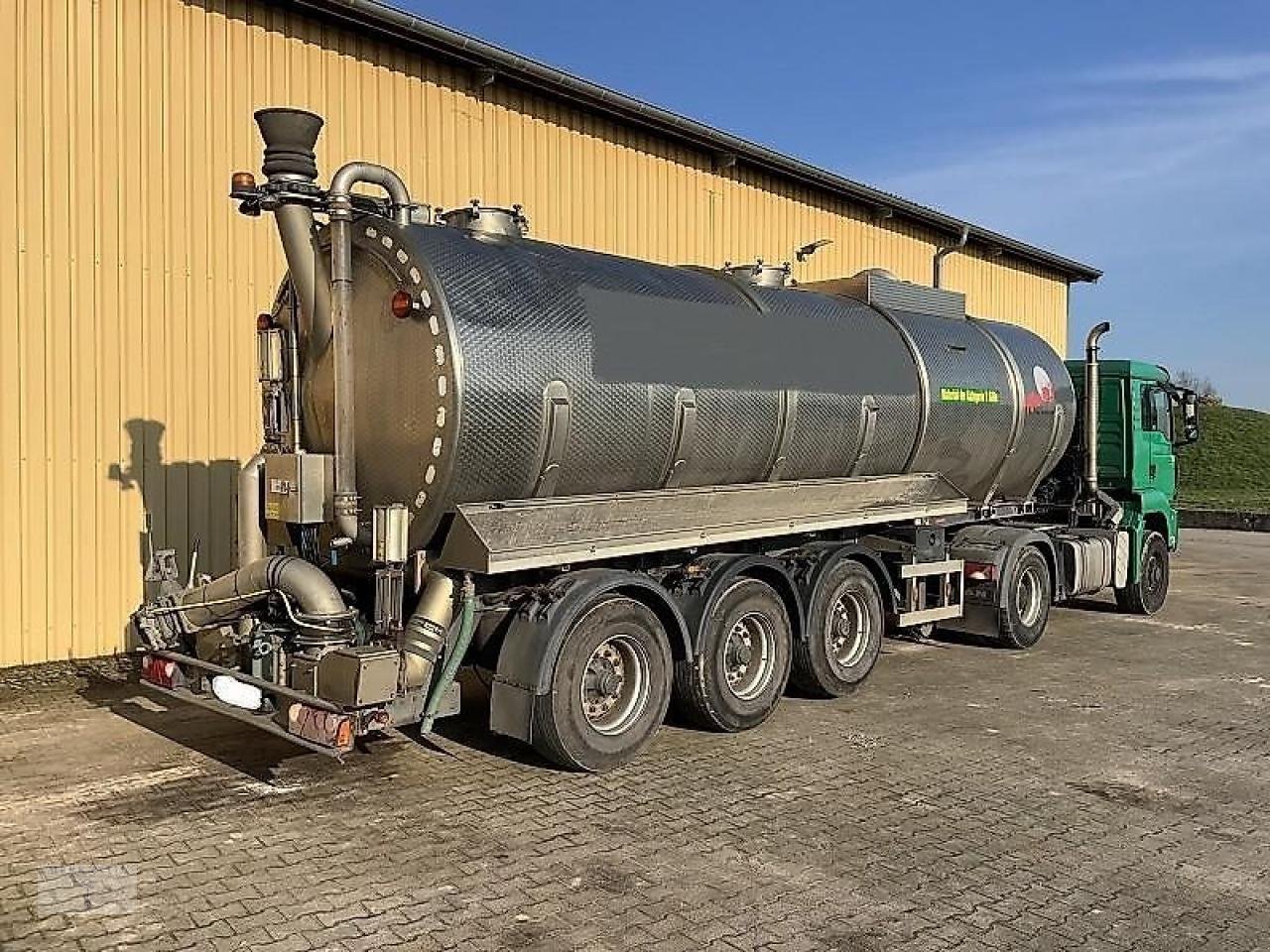 Sonstige Gülletechnik & Dungtechnik of the type Wienhoff MAN TGS 19.360 4x4 mit Wienhoff 3-Achs Tanksattelauflieger, Gebrauchtmaschine in Pragsdorf (Picture 5)
