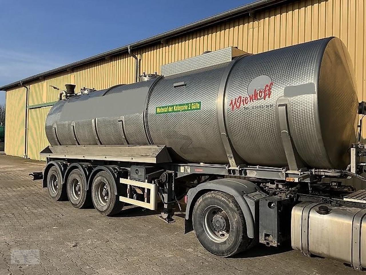 Sonstige Gülletechnik & Dungtechnik of the type Wienhoff MAN TGS 19.360 4x4 mit Wienhoff 3-Achs Tanksattelauflieger, Gebrauchtmaschine in Pragsdorf (Picture 11)