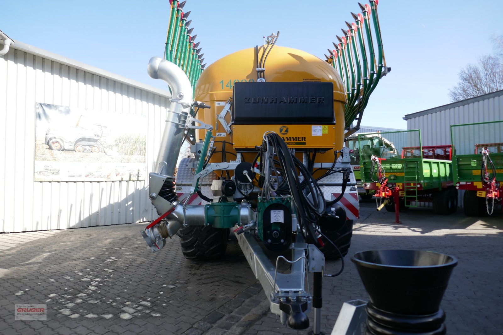 Sonstige Gülletechnik & Dungtechnik des Typs Zunhammer MKE 14 PU ECO inkl. Schleppschuhverteiler, Neumaschine in Dorfen (Bild 12)