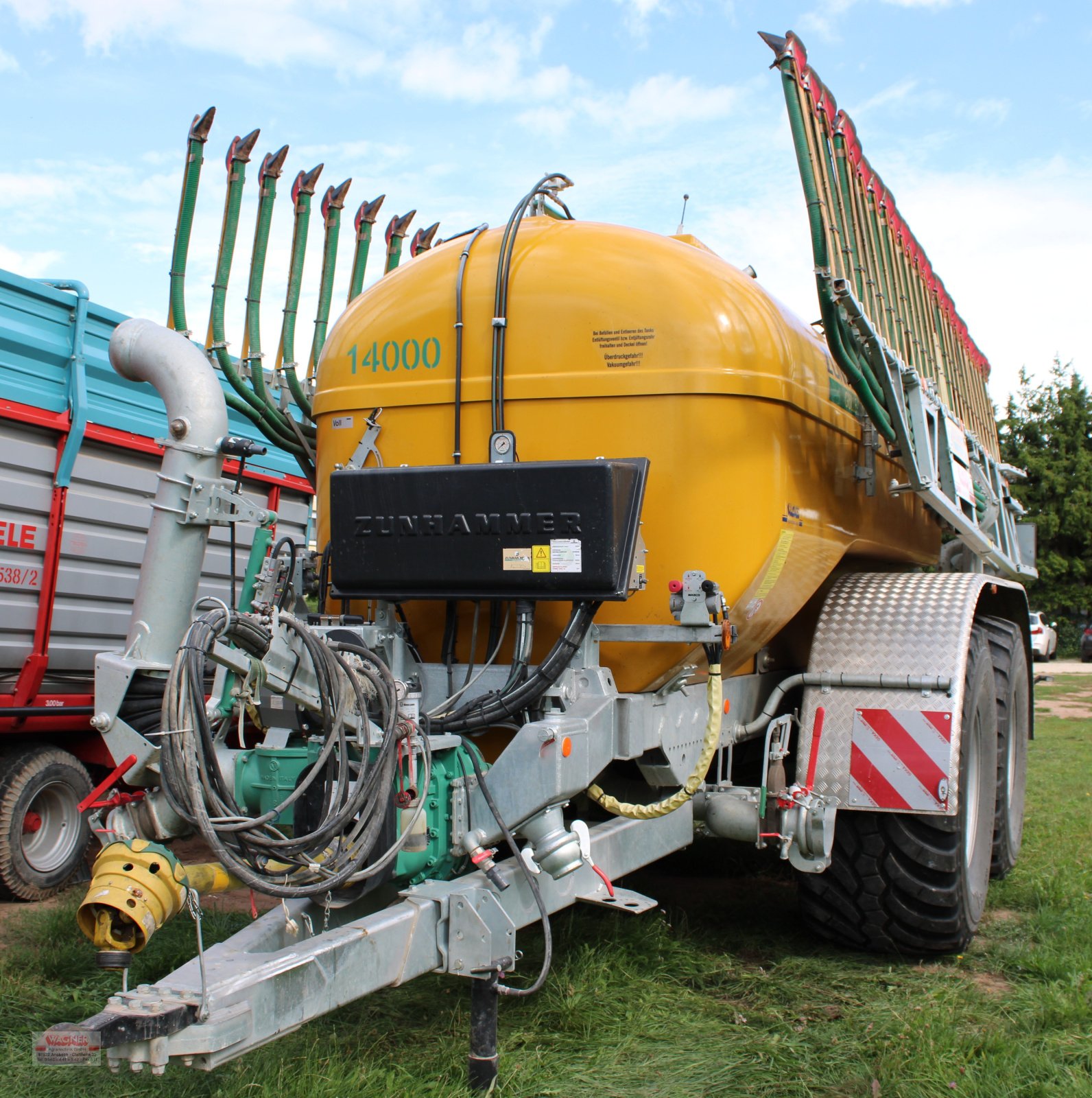 Sonstige Gülletechnik & Dungtechnik typu Zunhammer MKE 14 PU, Gebrauchtmaschine v Ansbach (Obrázek 3)