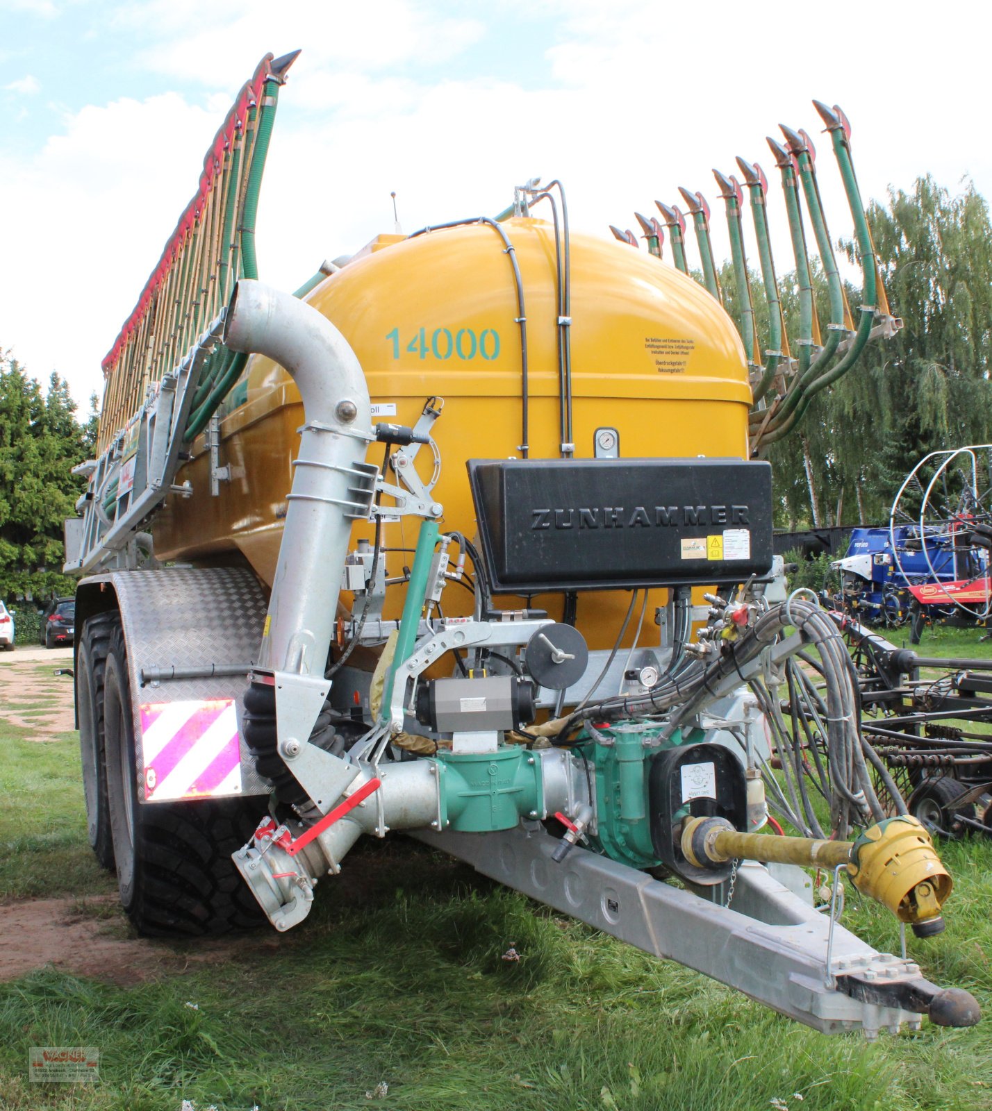 Sonstige Gülletechnik & Dungtechnik typu Zunhammer MKE 14 PU, Gebrauchtmaschine v Ansbach (Obrázek 4)