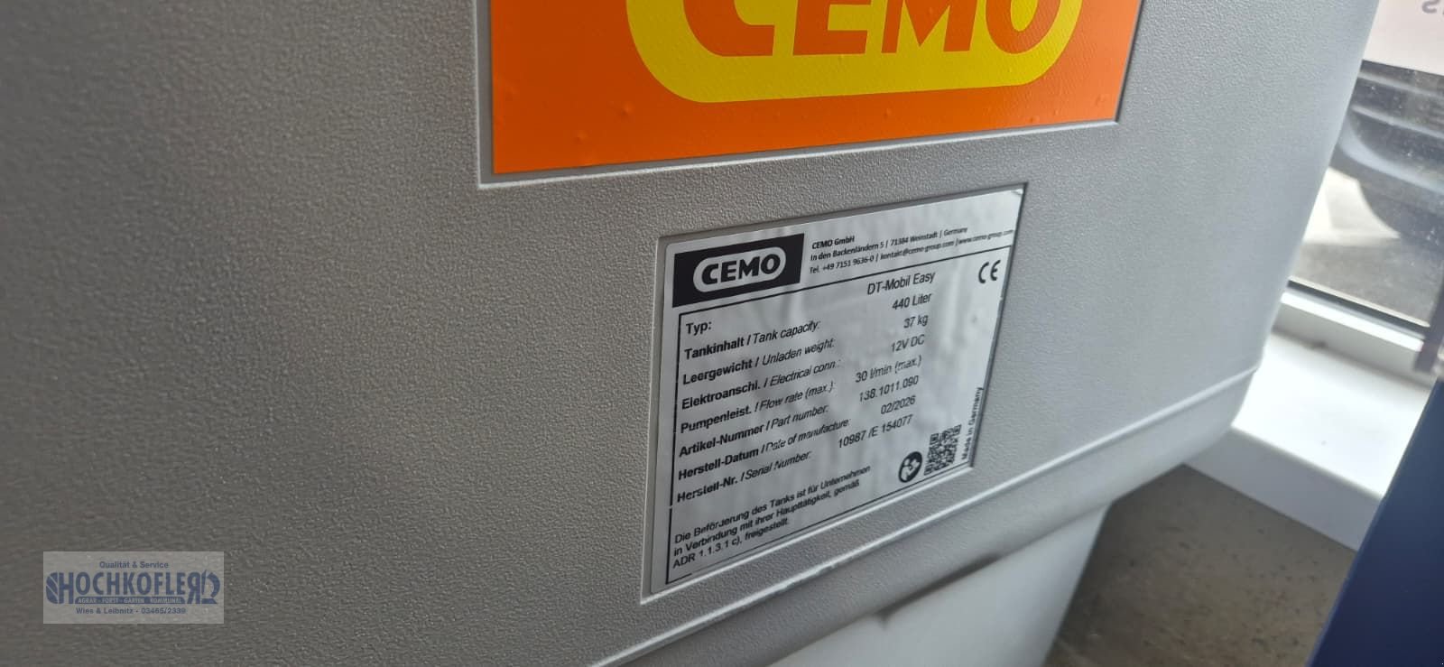Sonstige Hoftechnik типа Cemo DT-Mobil 210l oder 440l, Neumaschine в Wies (Фотография 2)