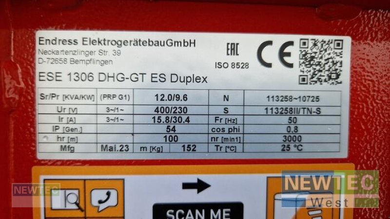 Sonstige Hoftechnik типа Endress ENDRESS BEIPACK/ZUBEHÖR ESE 1006 DHG-GT ES Duplex Line II/T, Gebrauchtmaschine в Harsum (Фотография 13)