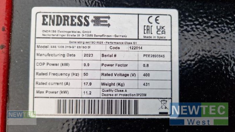 Sonstige Hoftechnik типа Endress ENDRESS BEIPACK/ZUBEHÖR ESE 1306 DYS-GT ES ISO DI, Gebrauchtmaschine в Harsum (Фотография 17)