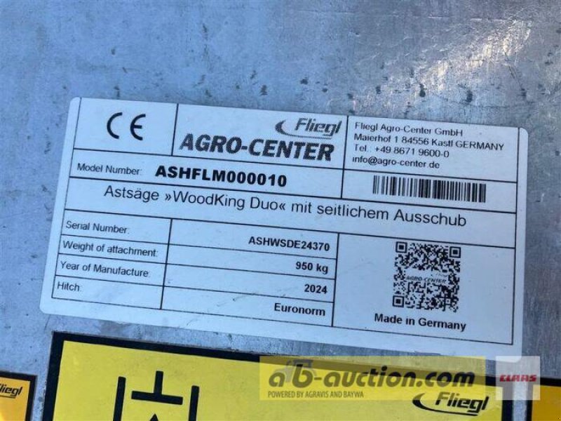 Sonstige Hoftechnik of the type Fliegl ASTSÄGE FLIEGL WOODKING DUO, Gebrauchtmaschine in Grimma (Picture 15)