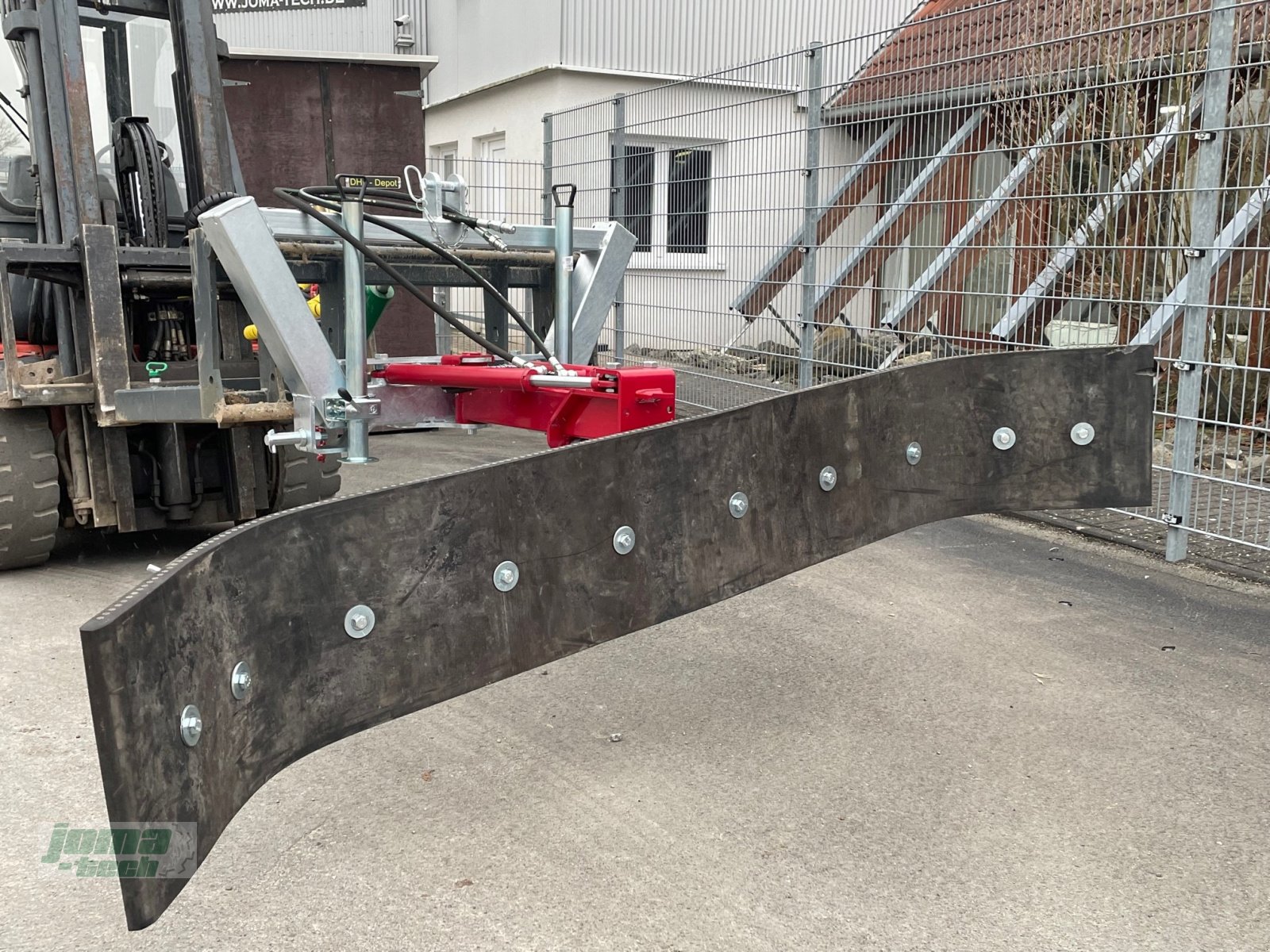 Sonstige Hoftechnik typu Joma-Tech Schmutzschieber, Schneeschieber mit Euro-Aufnahme oder Staplertaschen, Neumaschine v Willebadessen (Obrázek 4)
