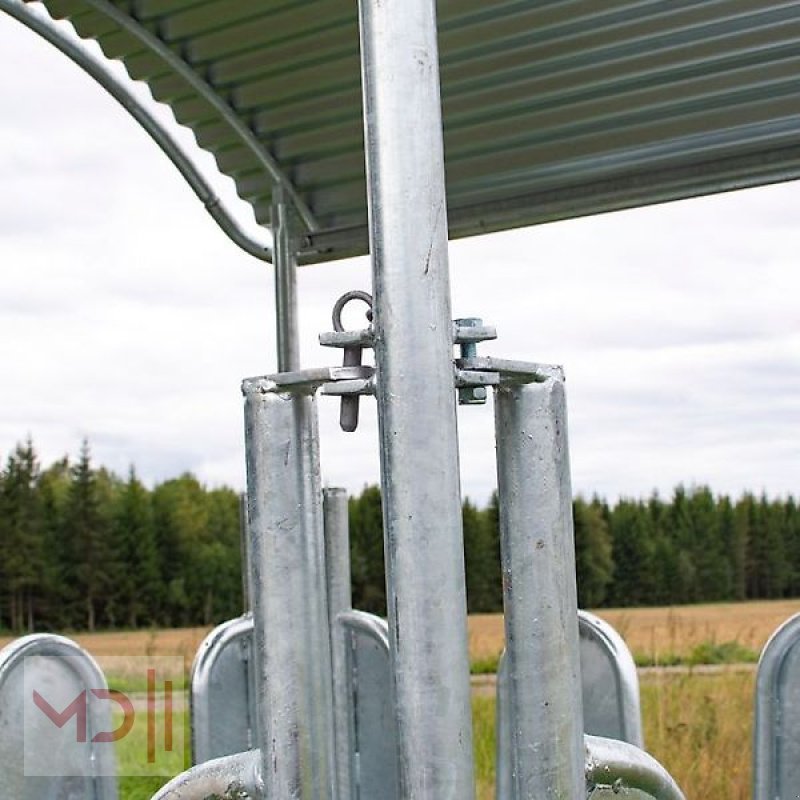 Sonstige Hoftechnik des Typs MD Landmaschinen Kellfri Heuraufe mit Dach und geschlossenen Palisadenelementen für Pferde, Neumaschine in Zeven (Bild 11)