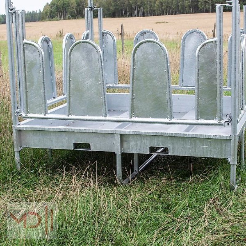 Sonstige Hoftechnik des Typs MD Landmaschinen Kellfri Heuraufe mit Dach und geschlossenen Palisadenelementen für Pferde, Neumaschine in Zeven (Bild 4)