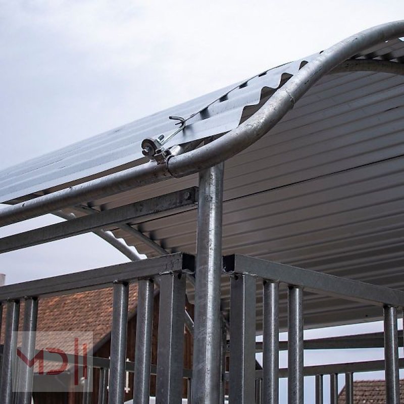 Sonstige Hoftechnik des Typs MD Landmaschinen Kellfri Heuraufe mit Dach und geschlossenen Palisadenelementen für Pferde, Neumaschine in Zeven (Bild 8)