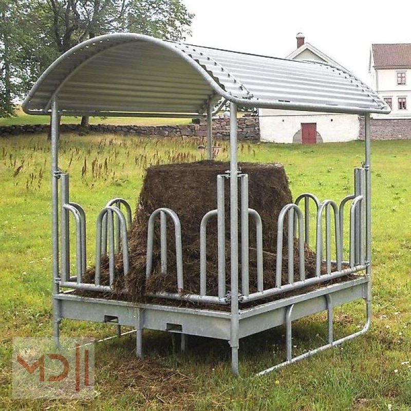Sonstige Hoftechnik des Typs MD Landmaschinen Kellfri Heuraufe mit Palisaden für Rinder, 12 -14  Fressplätze, Neumaschine in Zeven (Bild 8)