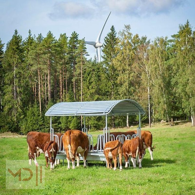 Sonstige Hoftechnik типа MD Landmaschinen Kellfri Heuraufe mit Palisaden für Rinder, 12 -14  Fressplätze, Neumaschine в Zeven (Фотография 10)