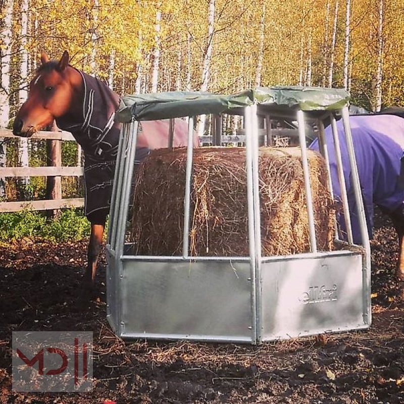 Sonstige Hoftechnik of the type MD Landmaschinen MD Kellfri Sechseckige Heuraufe mit Dach, 12 Fressplätze, Neumaschine in Zeven (Picture 2)