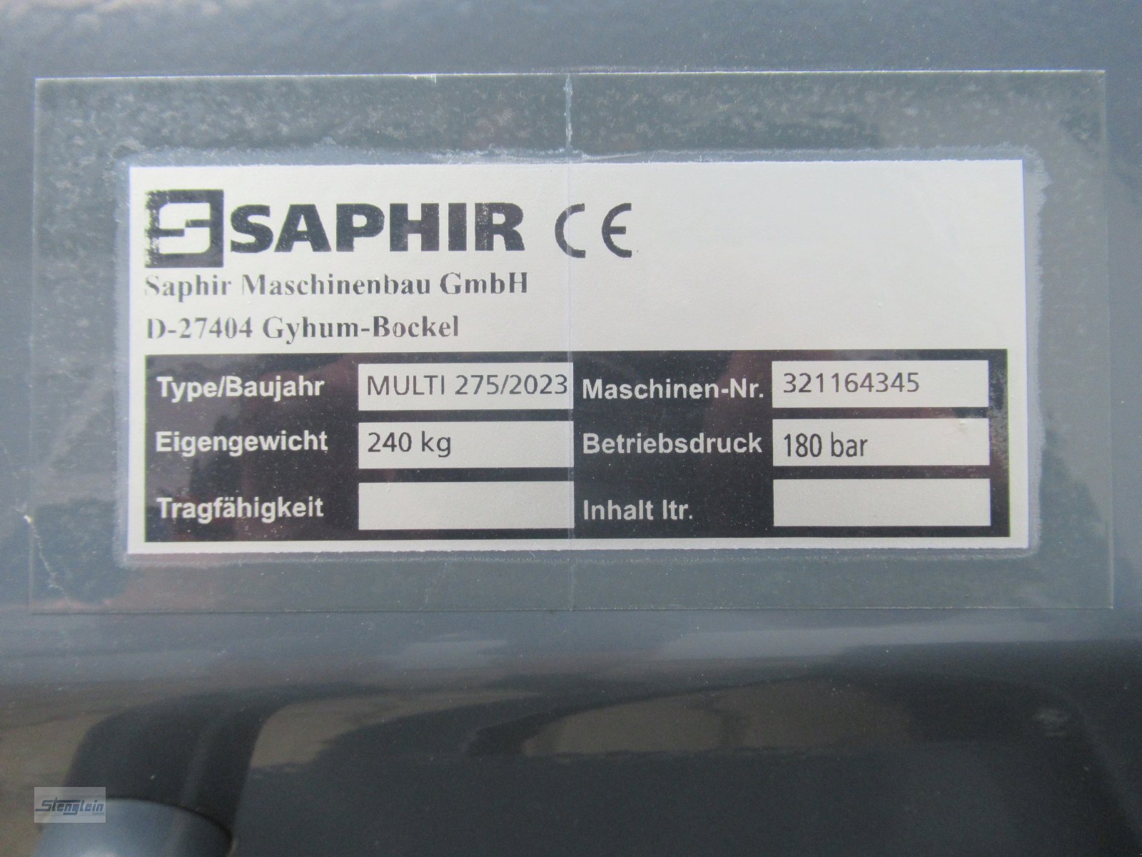 Sonstige Hoftechnik of the type Saphir Gummischieber MS 275 S, Neumaschine in Waischenfeld (Picture 3)