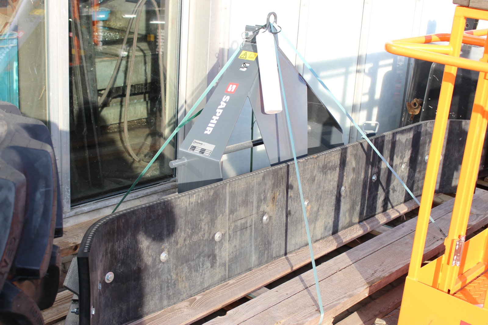 Sonstige Hoftechnik Türe ait Saphir Gummischieber MS-275, Neumaschine içinde Eitensheim (resim 1)