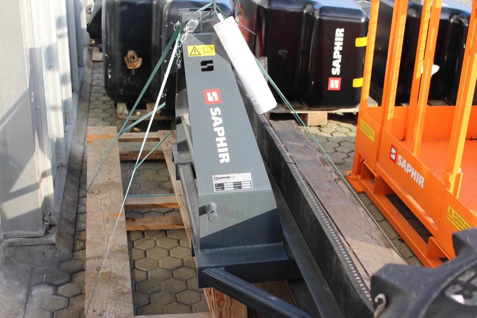 Sonstige Hoftechnik Türe ait Saphir Gummischieber MS-275, Neumaschine içinde Eitensheim (resim 2)