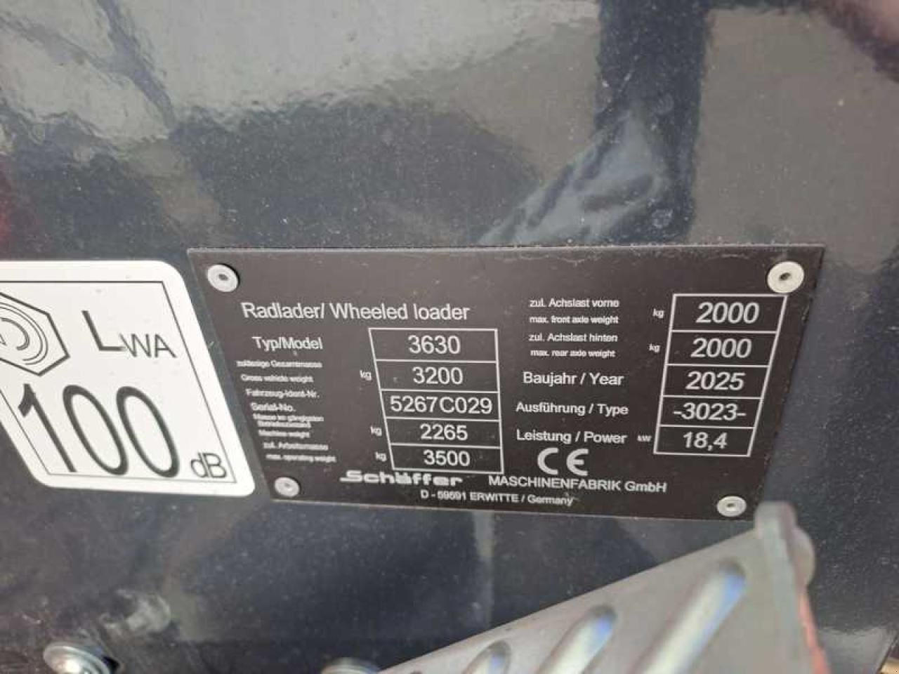 Sonstige Hoftechnik типа Schäffer 3630, Neumaschine в Vehlow (Фотография 8)