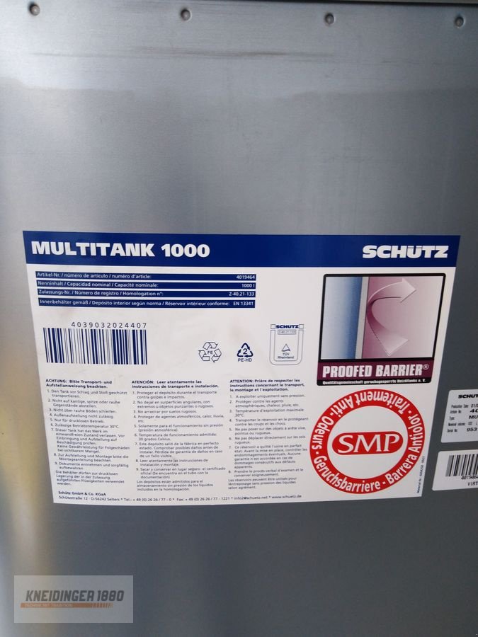 Sonstige Hoftechnik des Typs Schütz Dieseltank Schütz Economie 999 Liter, Neumaschine in Altenfelden (Bild 3)