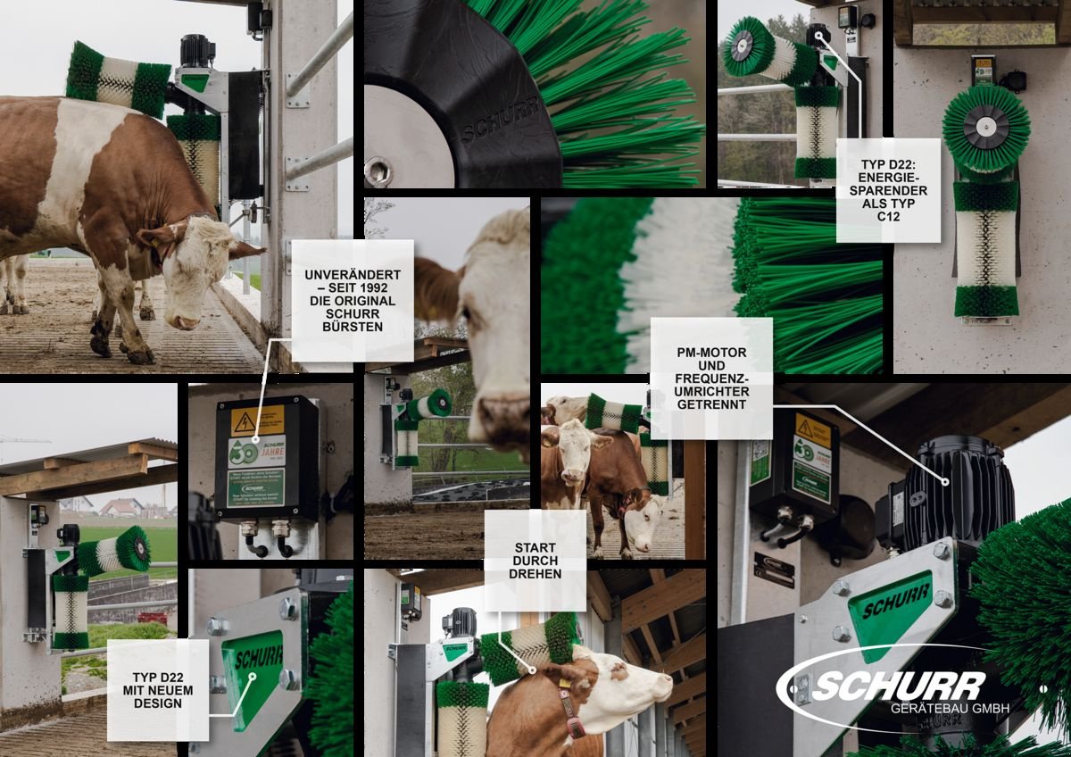 Sonstige Hoftechnik tipa Schurr  Kuhbürste D 22, Neumaschine u Grünbach (Slika 10)