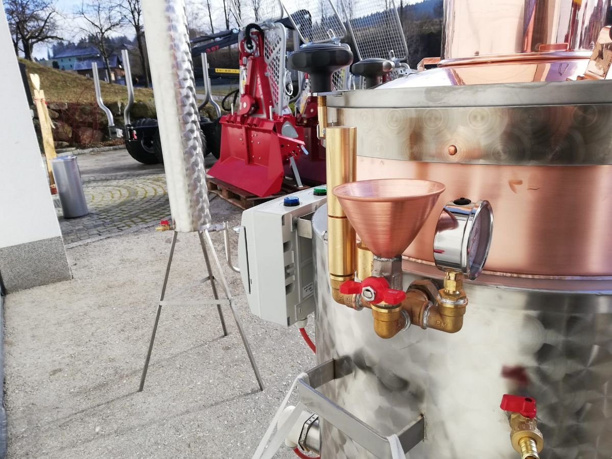 Sonstige Hoftechnik Türe ait Sonstige 95Lt. E- Brennerei, Schnapsbrennkessel, Destille, Neumaschine içinde Grünbach (resim 8)