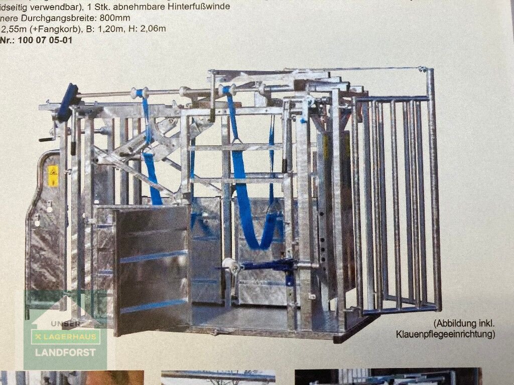 Sonstige Hoftechnik Türe ait Sonstige Fang-&Behandlungsstand, Gebrauchtmaschine içinde Kapfenberg (resim 1)