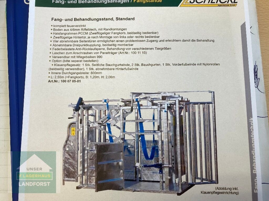 Sonstige Hoftechnik Türe ait Sonstige Fang-&Behandlungsstand, Gebrauchtmaschine içinde Kapfenberg (resim 3)