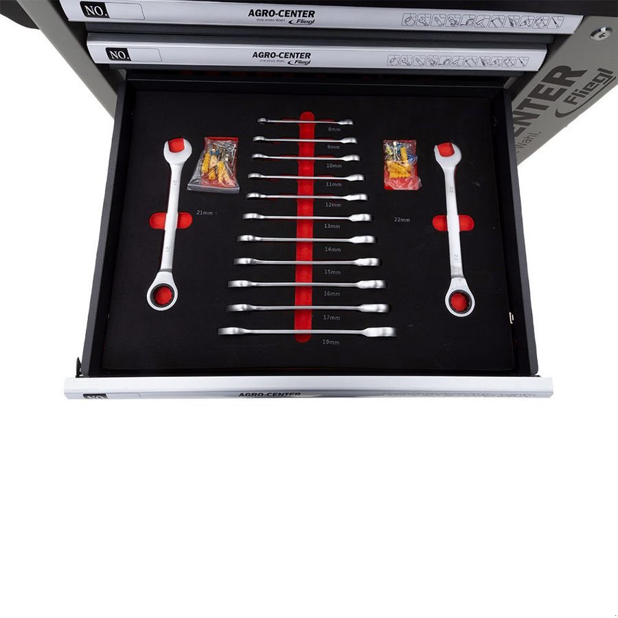 Sonstige Hoftechnik of the type Sonstige Fliegl 399-teiliger Werkstattwagen - Profi, Neumaschine in St. Marienkirchen (Picture 8)