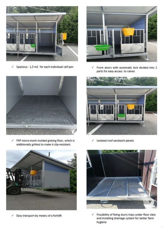 Sonstige Hoftechnik typu Sonstige Kälberbox AKB- ISO, Neumaschine v Waldburg (Obrázek 13)