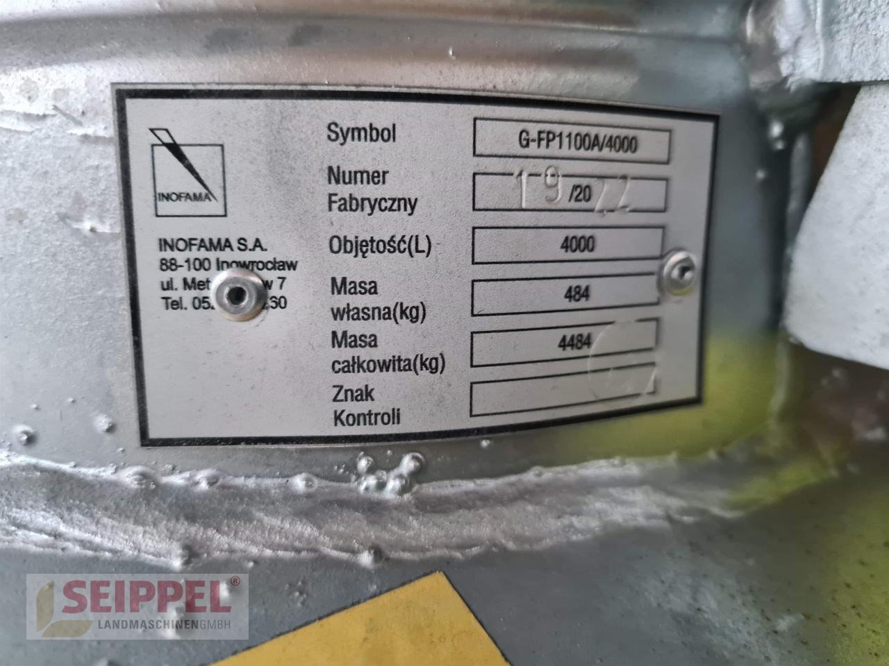 Sonstige Hoftechnik des Typs Sonstige Keine Angabe 4000L WASSERFASS ZINK HOLZKUFE, Neumaschine in Groß-Umstadt (Bild 4)