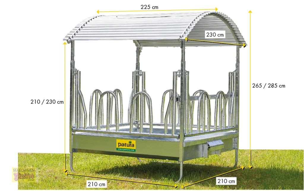 Sonstige Hoftechnik typu Sonstige Patura Profi-Viereckraufe, Neumaschine v Kötschach (Obrázek 2)