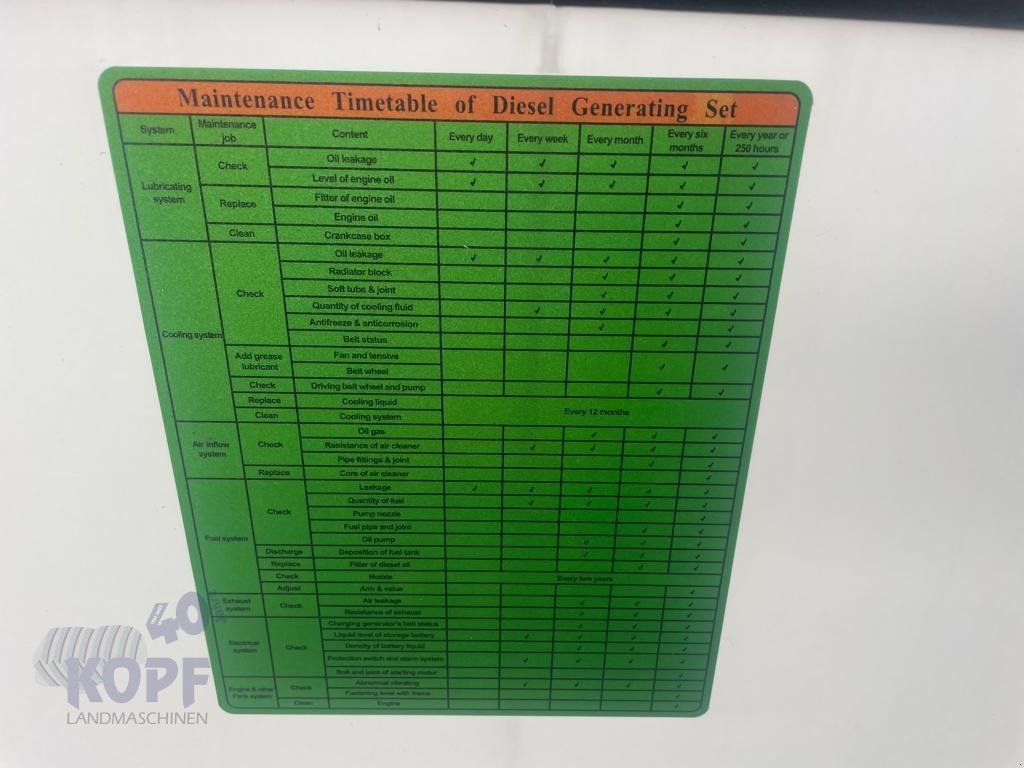 Sonstige Hoftechnik des Typs Sonstige Plus Power GF 2 Notstromaggregat NEU, Neumaschine in Schutterzell (Bild 9)