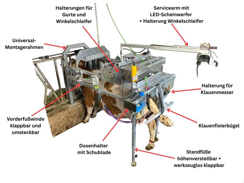 Sonstige Hoftechnik des Typs Sonstige Speedfix Gen 10, Klauenpflegestand, Gebrauchtmaschine in Grünbach (Bild 1)