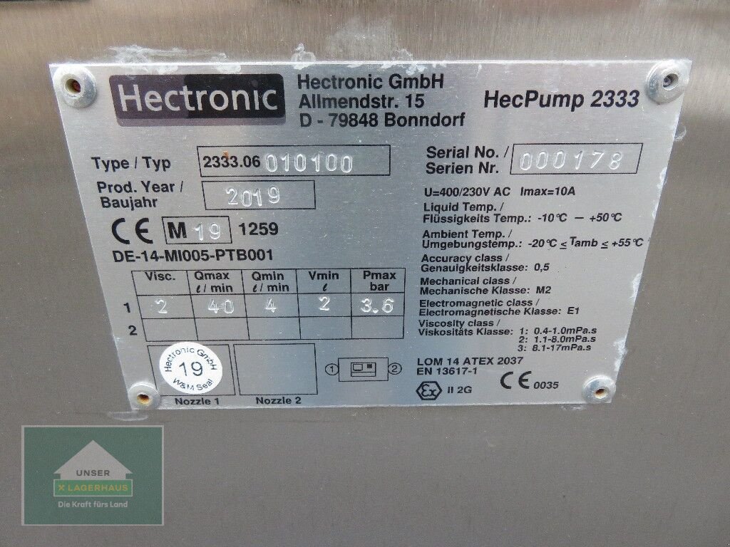 Sonstige Hoftechnik типа Sonstige Tankanlage, Gebrauchtmaschine в Hofkirchen (Фотография 7)