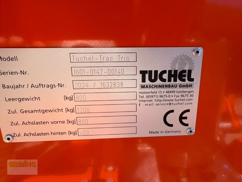Sonstige Hoftechnik des Typs Tuchel Trac Trio + Kehrmaschine 520 - 150, Gebrauchtmaschine in Greven (Bild 11)