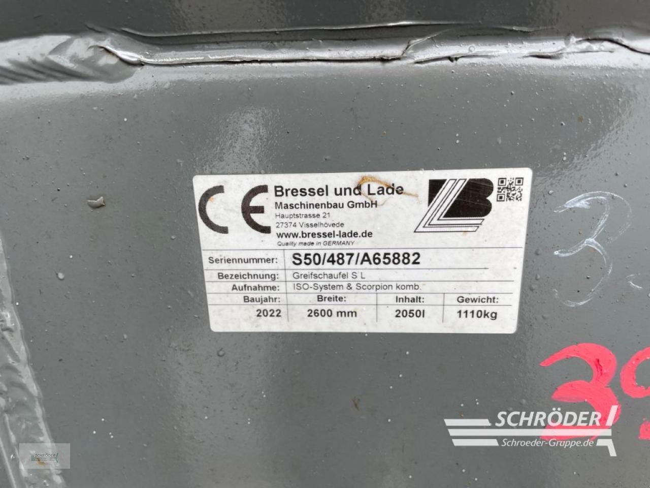 Sonstige Industriemaschinen typu Bressel & Lade 2,60 M SL / FENDT CARGO T955, Gebrauchtmaschine v Wildeshausen (Obrázek 10)