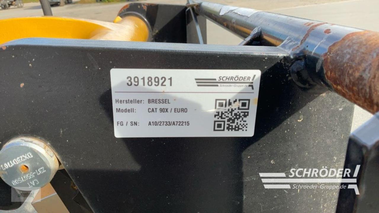 Sonstige Industriemaschinen typu Bressel & Lade ADAPTERRAHMEN / ADAPTER / EURO / CAT 90X, Gebrauchtmaschine v Hemmoor (Obrázek 5)