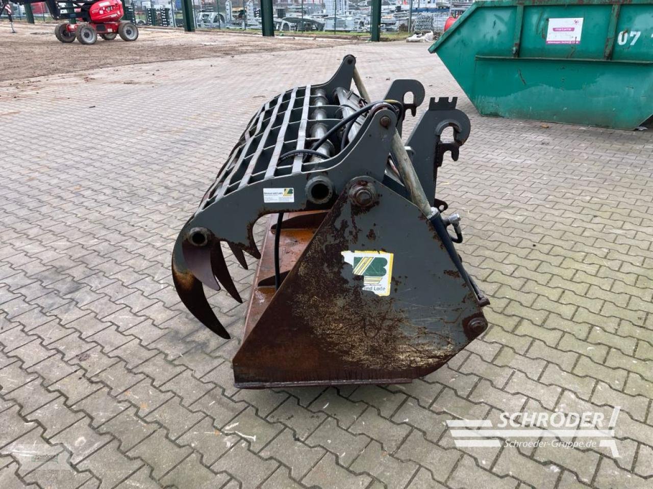 Sonstige Industriemaschinen del tipo Bressel & Lade GREIFSCHAUFEL 2,20M / LIEBHERR + EURO, Gebrauchtmaschine en Wildeshausen (Imagen 8)