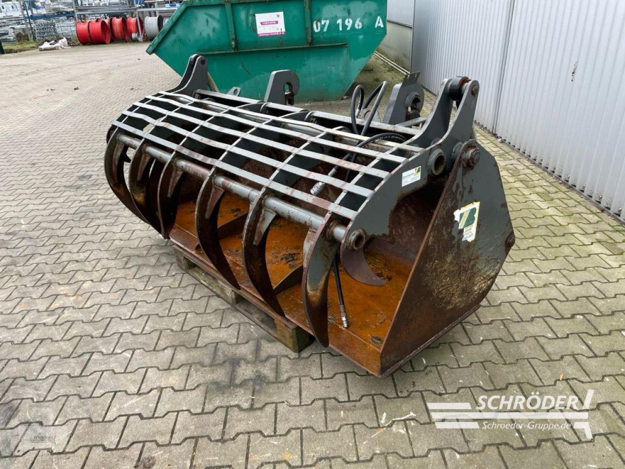 Sonstige Industriemaschinen del tipo Bressel & Lade GREIFSCHAUFEL 2,20M / LIEBHERR + EURO, Gebrauchtmaschine en Wildeshausen (Imagen 9)