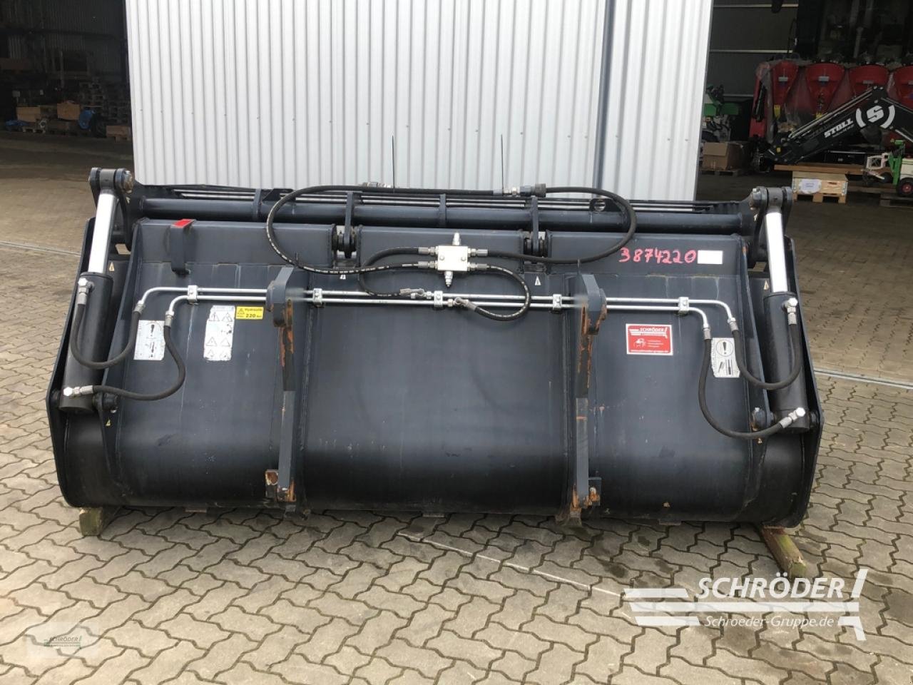 Sonstige Industriemaschinen Türe ait Bressel & Lade SILAGEBEIßSCHAUFEL S XL 2,60 M, Neumaschine içinde Ahlerstedt (resim 3)