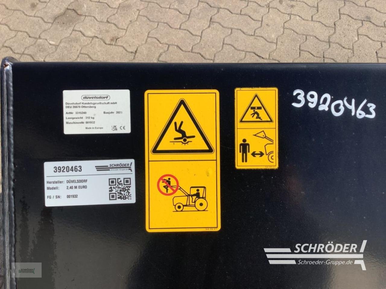 Sonstige Industriemaschinen typu Düvelsdorf 2,40 M EURO, Neumaschine v Völkersen (Obrázek 7)