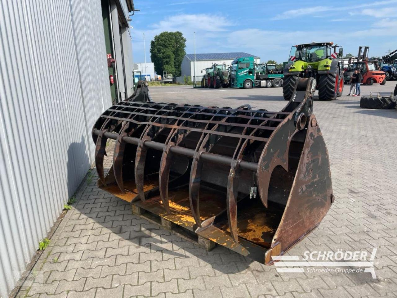 Sonstige Industriemaschinen Türe ait Kock & Sohn GREIFSCHAUFEL 2,40M - SCHÄFFER AUFNAHME, Gebrauchtmaschine içinde Wildeshausen (resim 3)