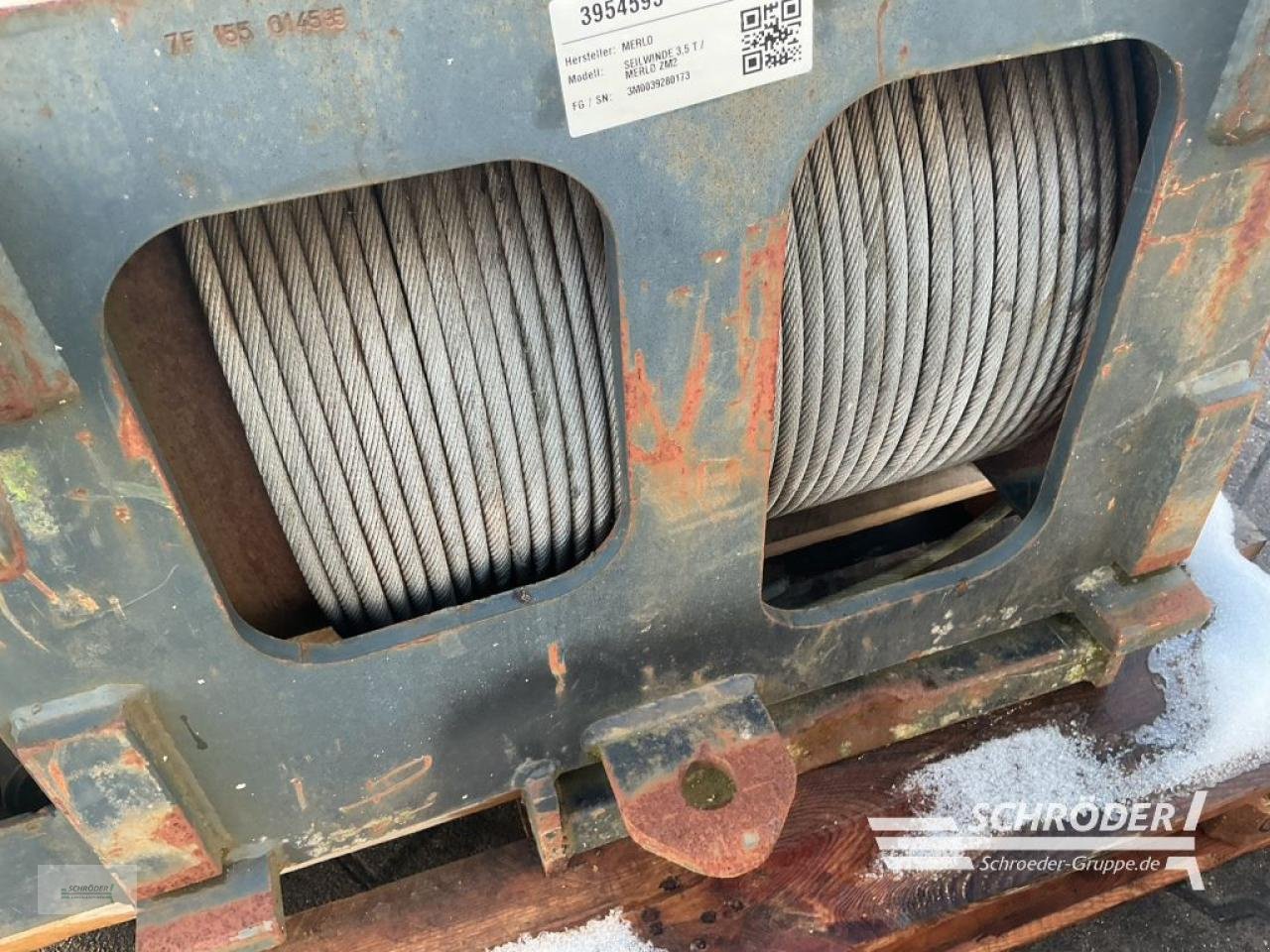 Sonstige Industriemaschinen del tipo Merlo SEILWINDE 3,5 T / MERLO ZM2, Gebrauchtmaschine en Lastrup (Imagen 3)