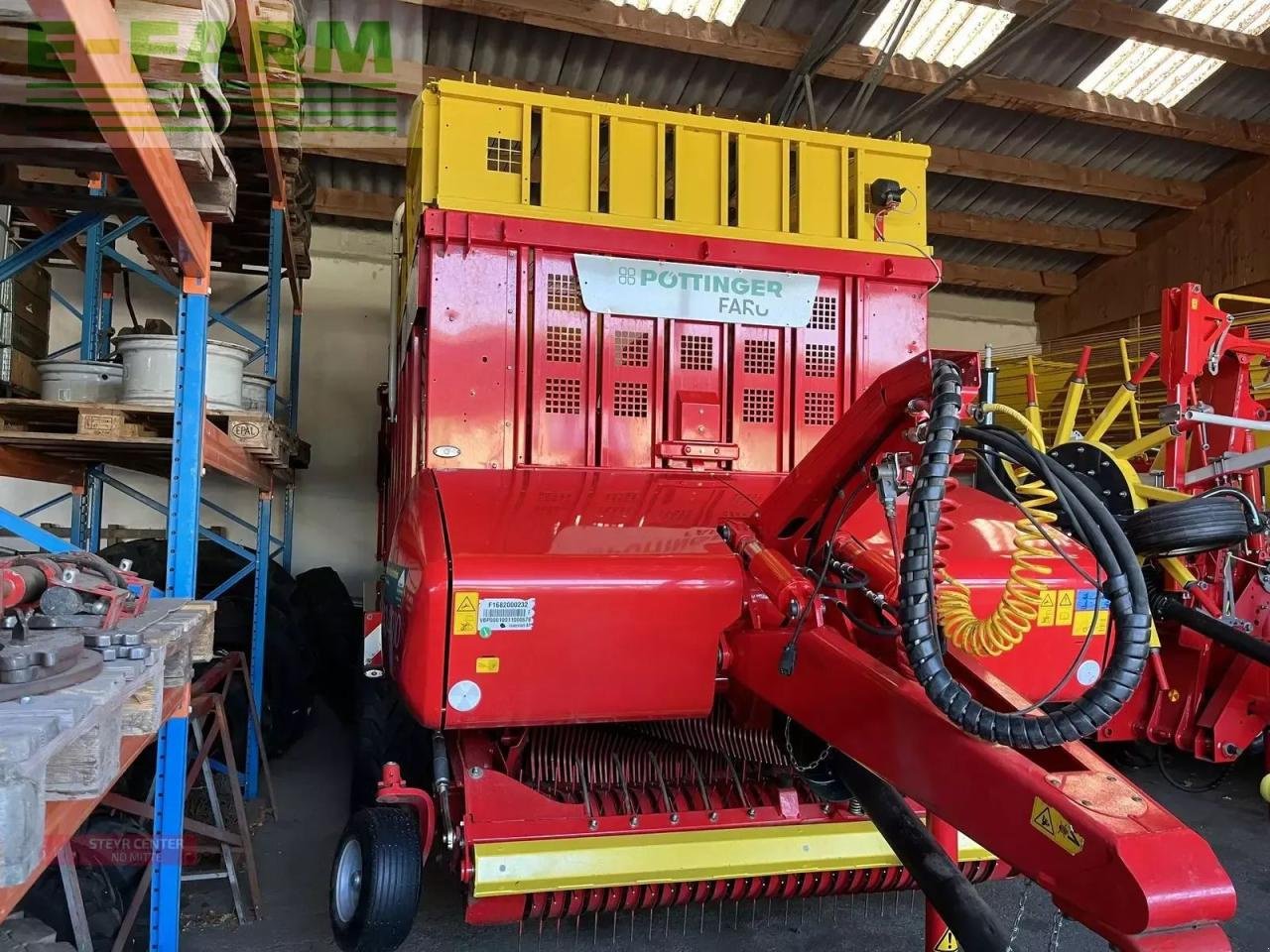 Sonstige Industriemaschinen Türe ait Pöttinger faro 4010 l, Gebrauchtmaschine içinde ST. PÖLTEN (resim 10)