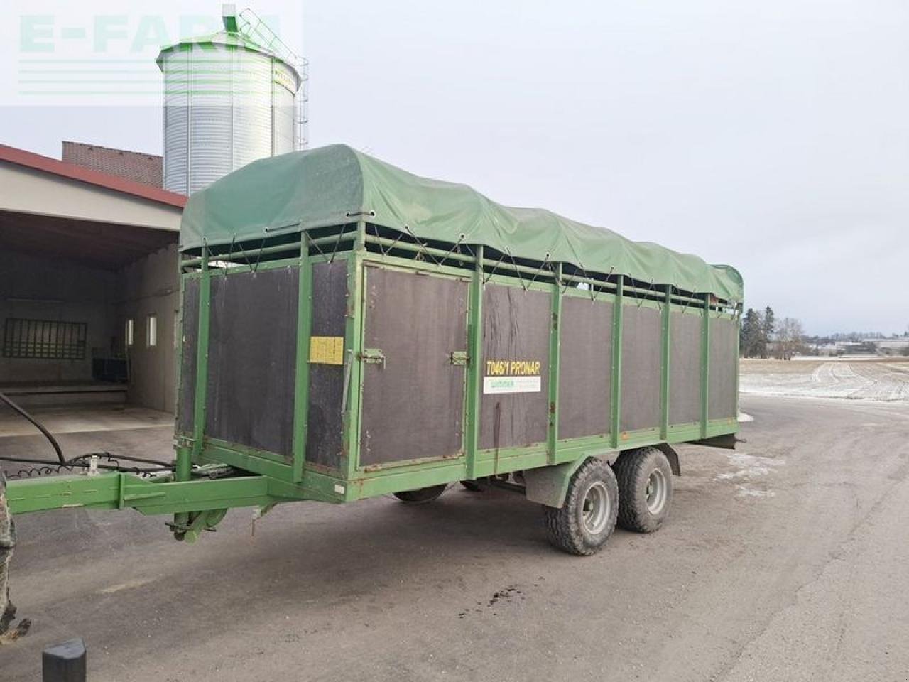 Sonstige Industriemaschinen типа PRONAR t046/1 schweineanhänger, Gebrauchtmaschine в SANKT MARIENKIRCHEN BEI SCHÄRDING (Фотография 1)