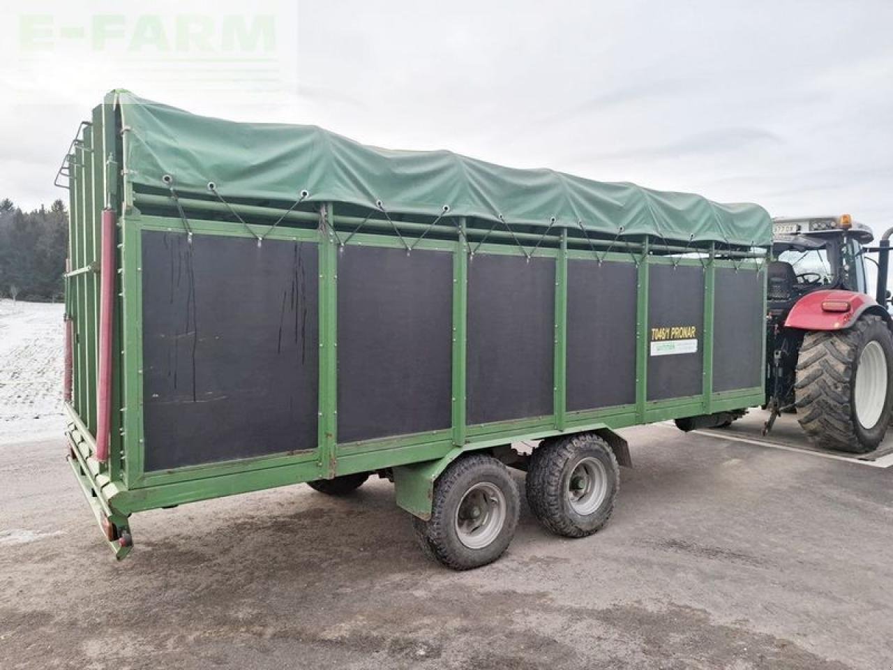 Sonstige Industriemaschinen типа PRONAR t046/1 schweineanhänger, Gebrauchtmaschine в SANKT MARIENKIRCHEN BEI SCHÄRDING (Фотография 2)